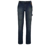 Pantalone pantaloni jeans elasticizzati da lavoro DIADORA STONE PLUS colore blu