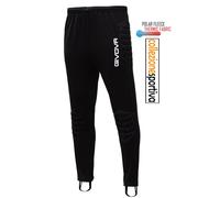 PANTALONE PORTIERE MEAZZA CALCIO CALCETTO GIVOVA PP04 - col. nero