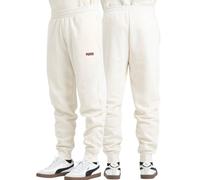 PANTALONE PUMA 684713 99 SEENTIALS COTONE FELPATO BEIGE