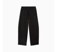PANTALONE PUMA HER RELAXED DK BARRELL BLACK DONNA WIDE FIT 694024 01 PALESTRA
