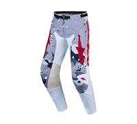 Pantalone RACER AIR LONE Bianco Rosso ALPINESTARS - AN: 32