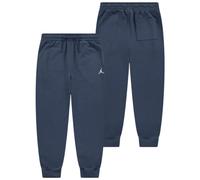 PANTALONE RAGAZZI JORDAN 95F119-0A2 COTONE GARZATO BLU
