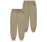 PANTALONE RAGAZZI JORDAN 95F119 X01 COTONE GARZATO BEIGE