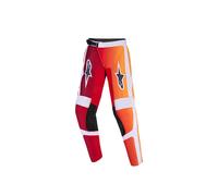 Alpinestars Fluid Portl, pantaloni in tessuto per giovani 22 male Rosso/Arancione/Grigio Chiaro/Grigio Scuro