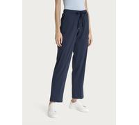 Pantalone Ragno Donna jogger con tasche in Super Fresh DH15PU Blu