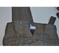 PANTALONE SANTANIELLO RIMA NAPOLI LANA FLANELLA TG 50 219,00 SAN-25A QUADRI