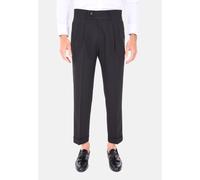 Pantalone Sartoriale Uomo Made in Italy Classico Pantaloni Eleganti con Pinces