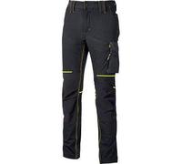 PANTALONE SLIM FIT WORLD U-POWER BLACK CARBON XL