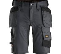 PANTALONE STRETCH CORTO TASCHE ESTERNE ALLROUNDWORK TG. 62 ACCIAIO