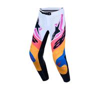 Pantalone SUPERTECH DYNA Bianco Blu Rosa ALPINESTARS - AN: 42