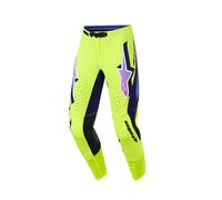 Pantalone SUPERTECH VISTA Giallo Viola ALPINESTARS - AN: 40
