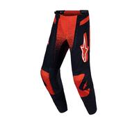 Alpinestars Techstar Swan Pantaloni da motocross, rosso/nero/bianco, Taglia 36