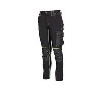 Pantalone U-Power Atom Lady, Slim Fit Stretchable Cargo, con Multitasche Frontali e Laterali, Tessuto Traspirante, Elastico in Vita, Cerniera di Chiusura
