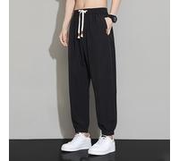 Pantalone Uomo Allenamento Vestibilità Larga Felpa Ideale per Appassionati di E