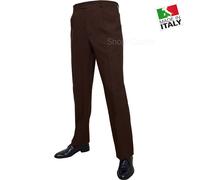 Pantalone Uomo Classico Calibrato Dispari Oversize Tasca America Estivo Sottile