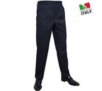 Pantalone Uomo Classico Misto Lana Calibrato Dispari Oversize Tasca America Vigo