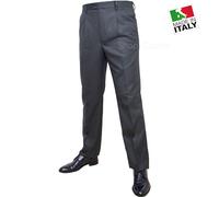 Pantalone Uomo Classico Misto Lana Calibrato Dispari Oversize Tasca America Vigo
