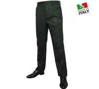Pantalone Uomo Classico Misto Lana Calibrato Dispari Oversize Tasca America Vigo