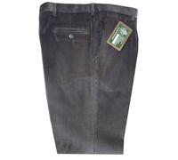 Pantalone uomo classico velluto DUCA VISCONTI DI MODRONE elasticizzato grigio me