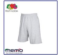 pantalone uomo donna ragazzo tuta FRUIT OF THE LOOM bermuda corto estivo cotone