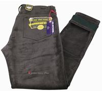 Pantalone uomo in VELLUTO 1000 righe invernale FELPATO elasticizzato regular fit