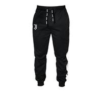 hermet Pantalone Lungo Uomo JUVENTUS in 100% Cotone in French Terry Tuta Prodotto Ufficiale (2040, S)