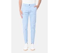 Pantalone Uomo Leggeri Chino Pantaloni Tasca America Elegante Made in Italy Slim