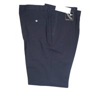 Pantalone uomo taglie forti classico fresco lana estivo blu taglie da 53 alla 75