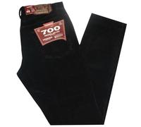 Pantalone uomo velluto 500 righe CARRERA jeans 46 48 50 52 54 56 58 60 62 nero