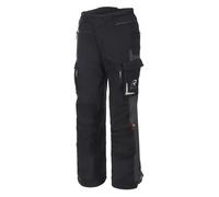 Rukka Ventu-R impermeabile Moto Tessile Pantaloni, nero-grigio, taglia 50 per maschi