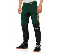 100percent R-core-x Le Pants Verde 34 Uomo Forest Green