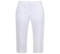 Pantaloni a 3/4 da donna Regatta Bayletta Capri Taglia: XXXL / Colore: bianco