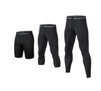 Pantaloni a compressione da uomo Collant Leggings freddi e asciutti Sport Baselayer Collant da corsa Allenamento atletico Pantaloncini attivi