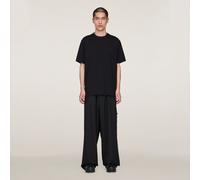 Pantaloni a gamba dritta in lana raffinata Y-3 Black L