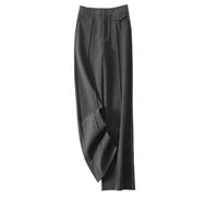 Pantaloni A Gamba Larga da Donna Invernali,Pantaloni Palazzo Vintage A Vita Alta Pantaloni Eleganti da Ufficio Pantaloni Slip-On Pantaloni A Gamba Dritta in Misto Lana Autunnale Pantaloni da Lavoro