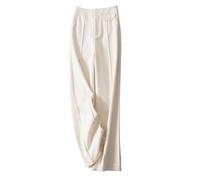Pantaloni A Gamba Larga da Donna Invernali,Pantaloni Palazzo Vintage A Vita Alta Pantaloni Eleganti da Ufficio Pantaloni Slip-On Pantaloni A Gamba Dritta in Misto Lana Autunnale Pantaloni da Lavoro,