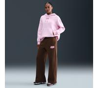 Pantaloni a gamba larga e vita alta Nike - Donna - Marrone S (IT 40-42)