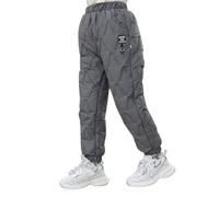Pantaloni a Gamba Larga in Denim da Ragazzo Baggy Leggeri Pantalone Cargo Jeans Ragazzi Y2K Streetwear con vestibilità Vintage invecchiati Casual 3-15 Anni