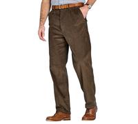Pantaloni a Vita Alta di Velluto a Coste