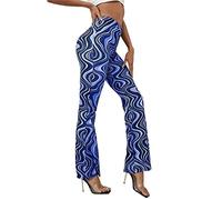 Pantaloni a Zampa Donna Neri Pantaloni Yoga Elegante Elasticizzati Leggings Flare Con Tasche Estivi Bootcut Pantaloni Lavoro Curvy Ginnastica Leggins Taglie Forti Per Casual Pilates Palestra Jazz