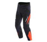 Dainese Drake 2 Air, pantaloni tessili impermeabili 52 male Nero/Rosso Fluo
