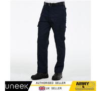Pantaloni Action Uneek Unisex Da Lavoro Combat Con Tasche Per Zip E Ginocchiere
