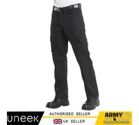 Pantaloni Action Uneek Unisex Da Lavoro Combat Con Tasche Per Zip E Ginocchiere