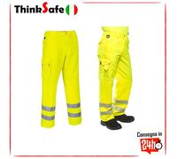 Pantaloni ad Alta Visibilità Gialli Portwest Combat