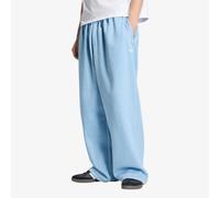 Pantaloni adida Trefoil Eential Melange Baggy Open Hem Pant Light Blue Mel S