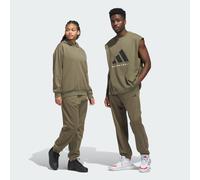 Pantaloni adidas Basketball Fleece Joggers (Neutral) Olive Strata XL
