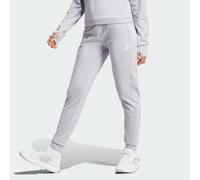 Pantaloni AEROREADY Game and Go Regular Tapered Fleece Glory Grey / White XL