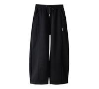 Pantaloni alla Moda per Ragazze Casual a Gamba Larga Vita Elastica Larghi Morbido Elastico attività all'Aria Aperta da Indossare Tutti i Giorni