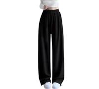 Pantaloni alla Moda per Ragazze da Jogging Sportivi Lunghi Leggeri Cargo Ragazza Larghi, Stile Hip Hop Baggy Ideali età 9-15, Facili Pulire, Versatili