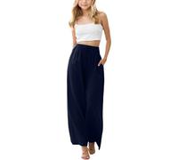 Pantaloni alla Moda per Ragazze Larghi in Cotone a Gamba Larga Joggers Sweatpants vestibilità Ampia Fashion Bambina Vintage Y2K